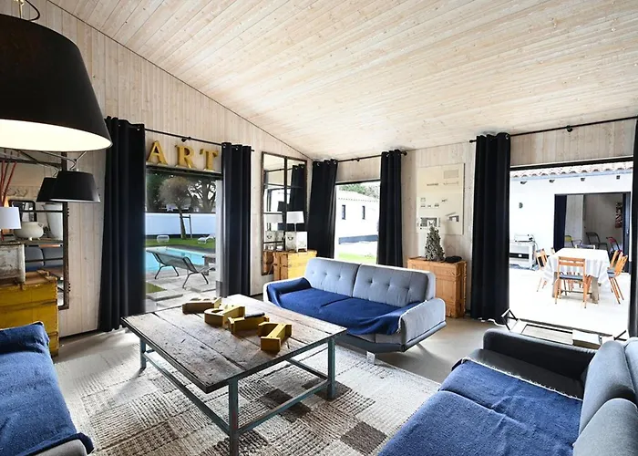 Сasa de vacaciones Maison Spacieuse Ile De Ré Avec Piscine Et Parking Privé - Fr-1-434-118 *